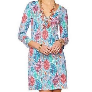 Lilly Pulitzer Christie Dress in Let Minnow Print